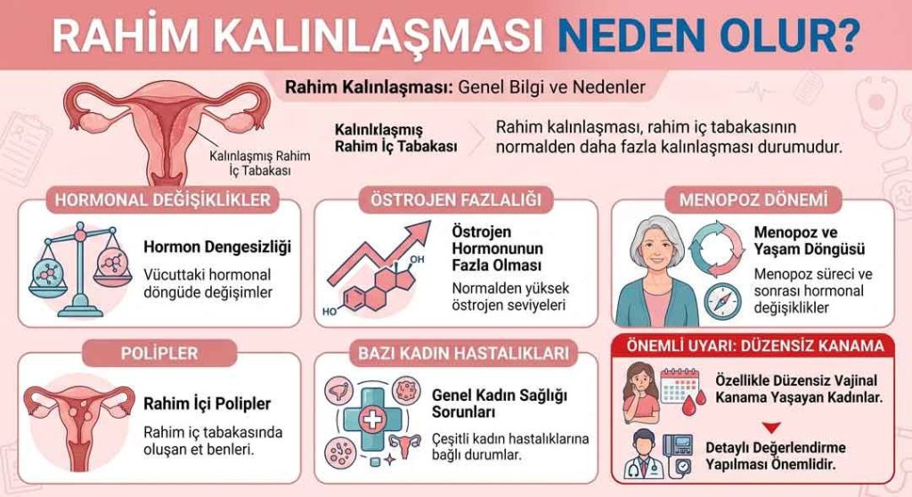 Rahim Kalınlaşması Neden Olur? Belirtileri Nelerdir?